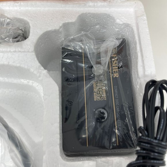 New Vintage‎ Fisher PCD-7350 Portable CD Compact Disc Player Slim Profile - Picture 10 of 14